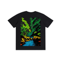Toon Waterfall Print T-Shirt