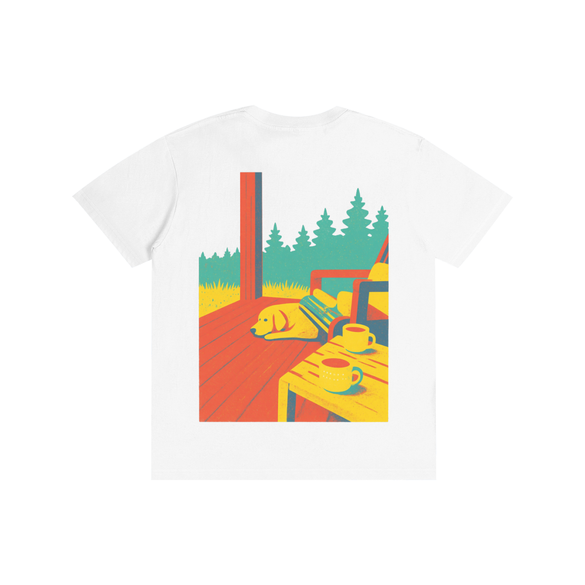 Lazy Sunday Print T-Shirt