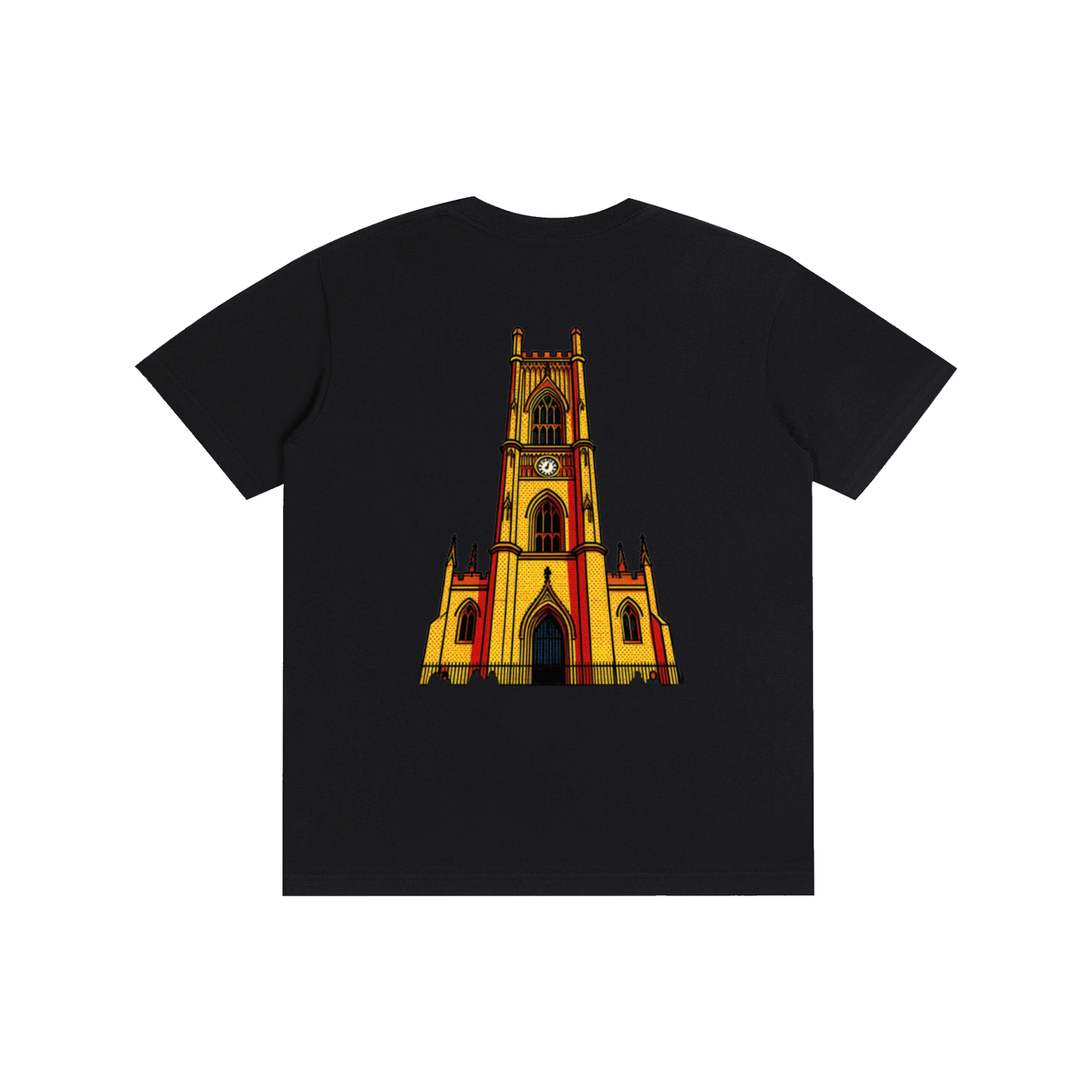Bombed Out Church in Colour T-Shirt