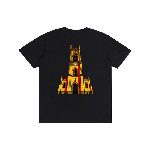Bombed Out Church in Colour T-Shirt