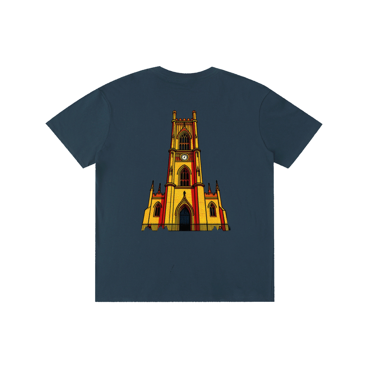 Bombed Out Church in Colour T-Shirt
