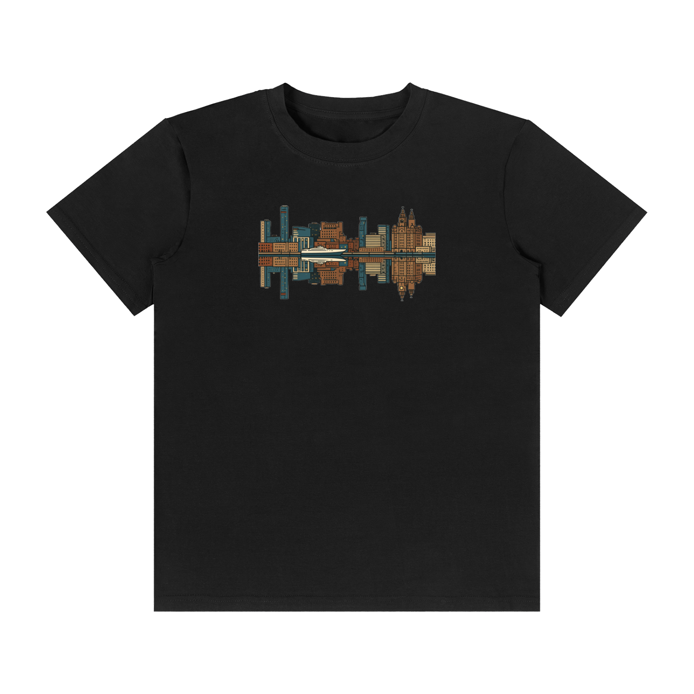 Liverpool Skyline Front Design (up to 4xl)
