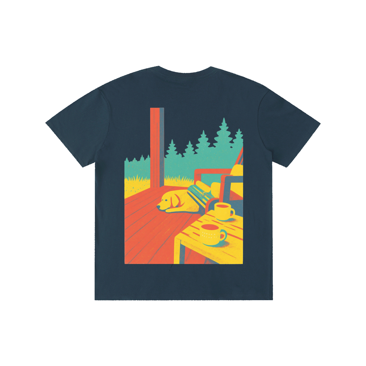 Lazy Sunday Print T-Shirt