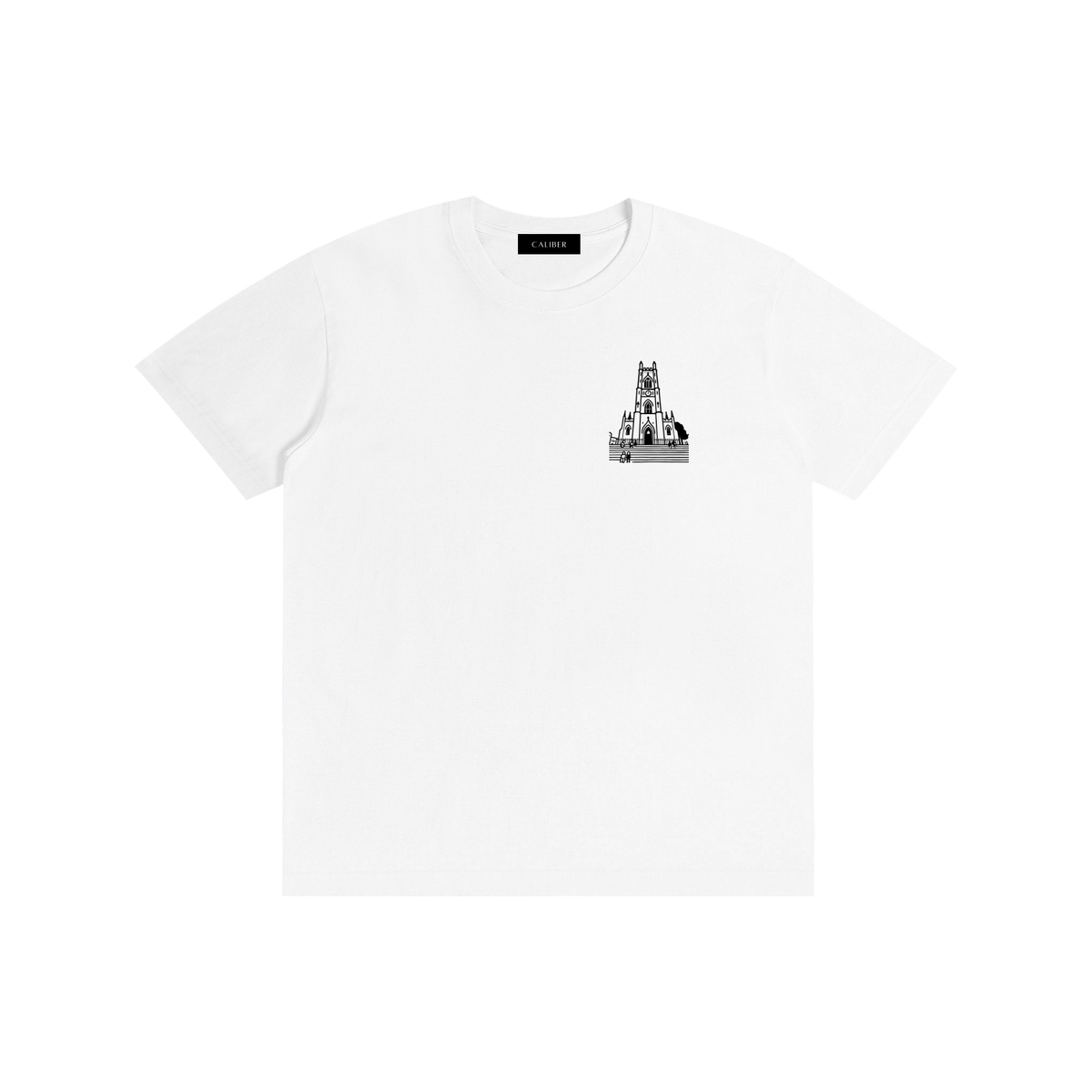 Bombed Out Church T-Shirt White