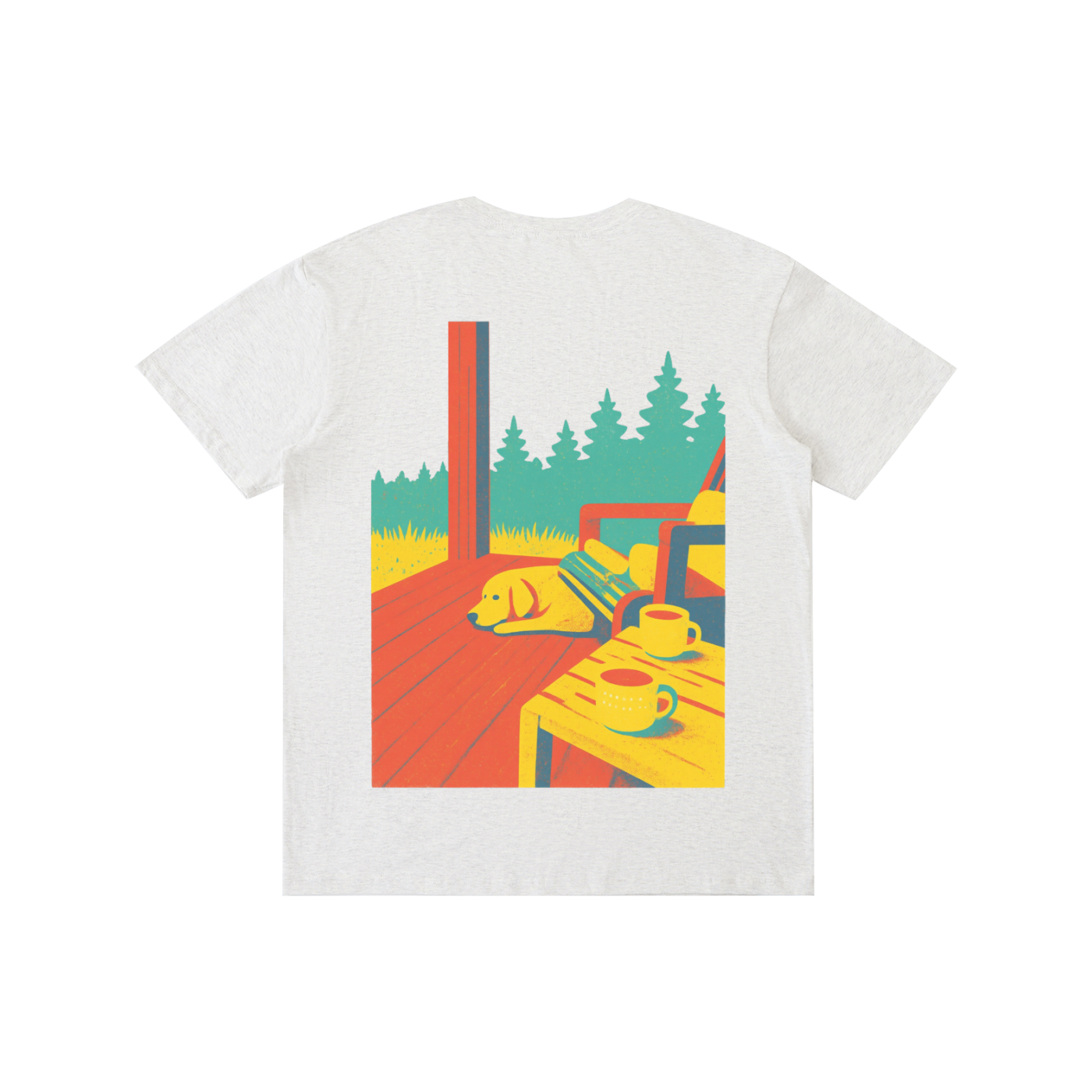 Lazy Sunday Print T-Shirt