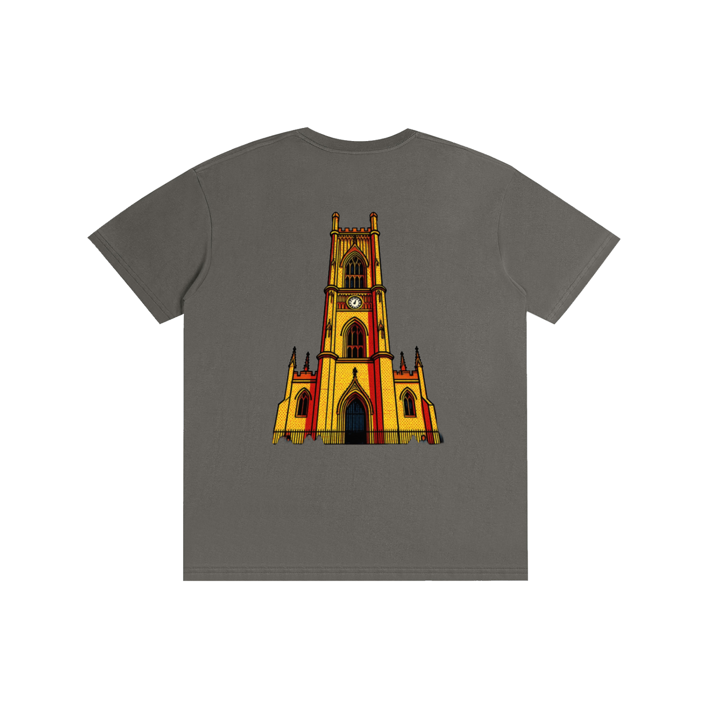 Bombed Out Church in Colour T-Shirt