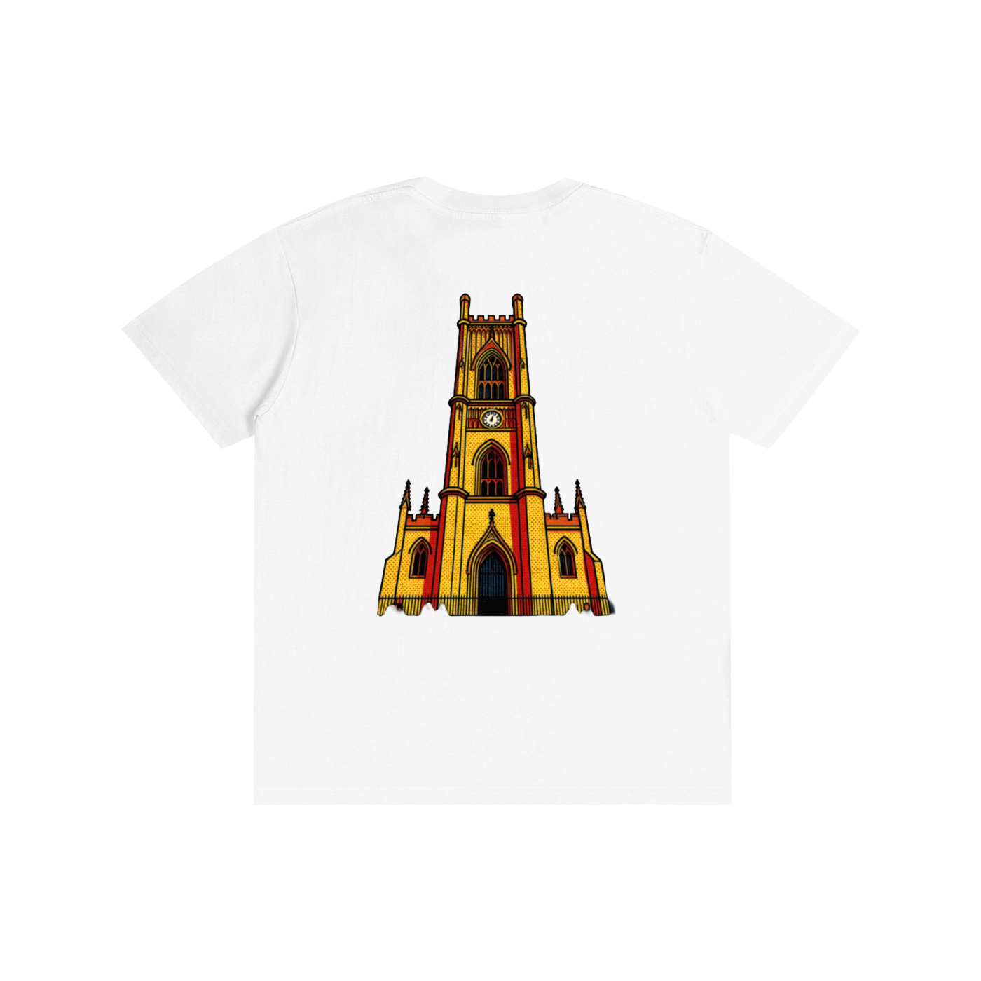 Bombed Out Church in Colour T-Shirt