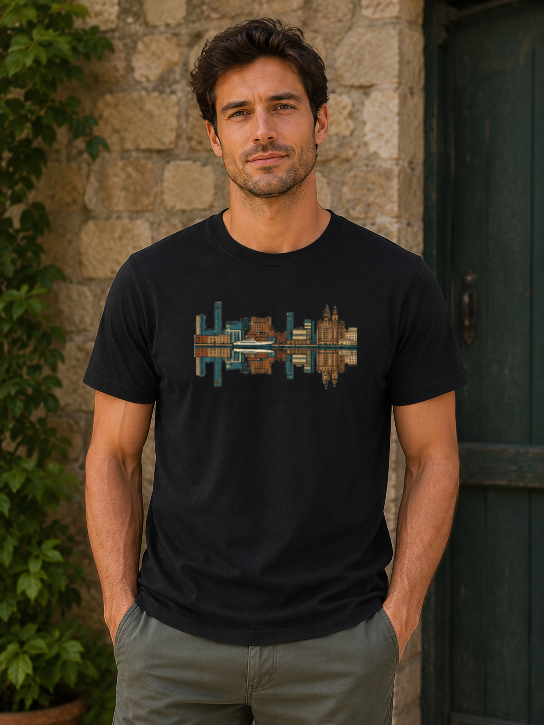 Liverpool Skyline T-Shirt