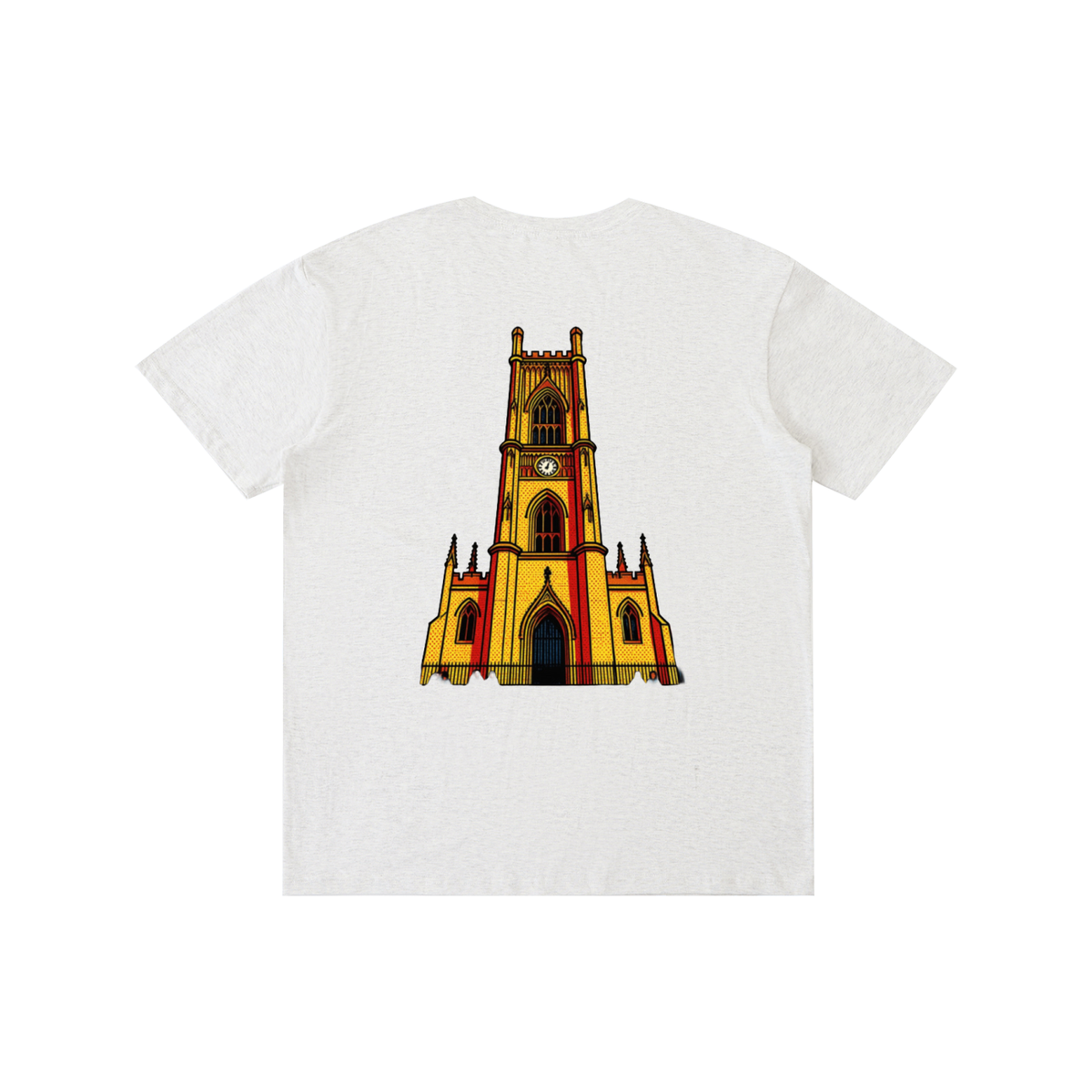 Bombed Out Church in Colour T-Shirt