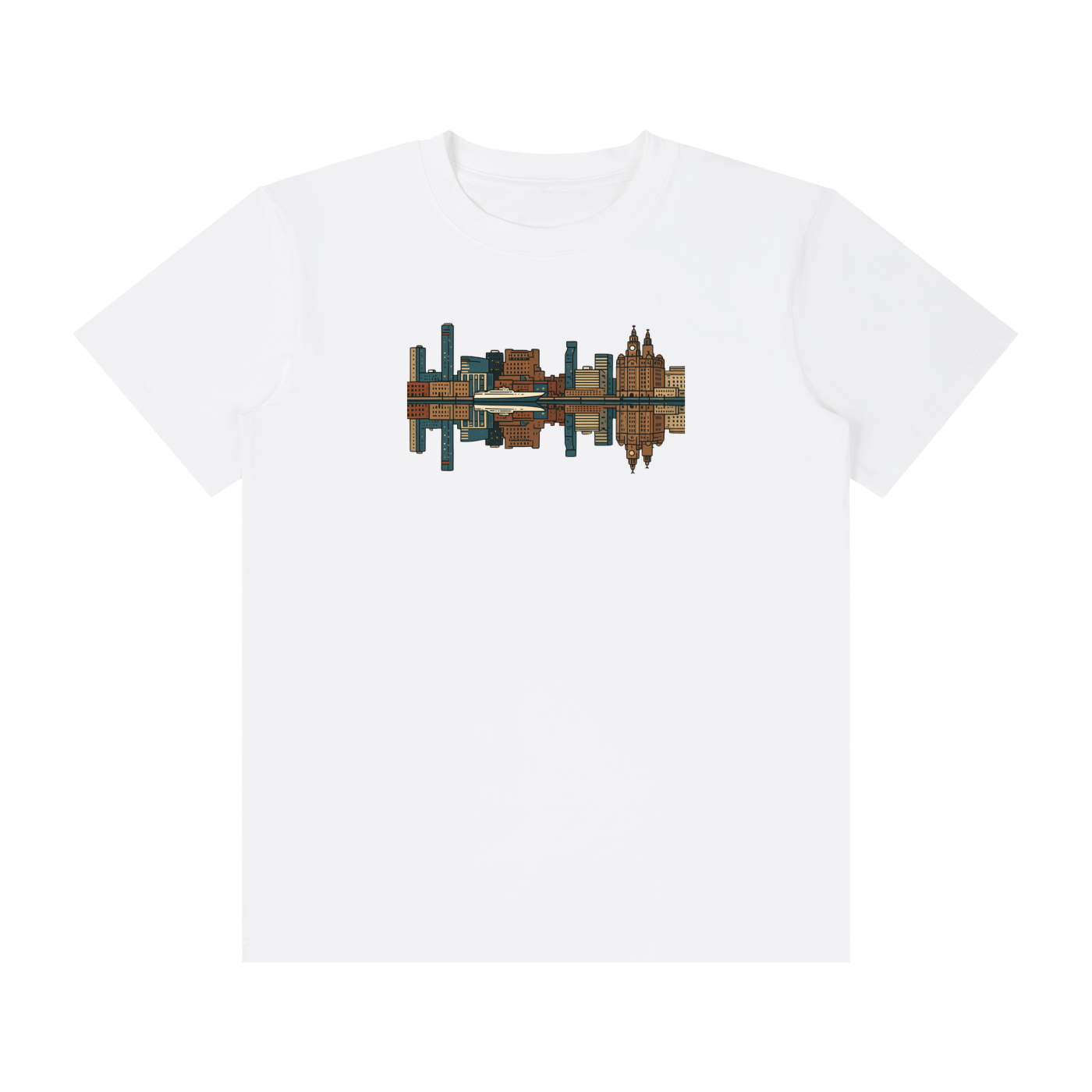 Liverpool Skyline Front Design (up to 4xl)